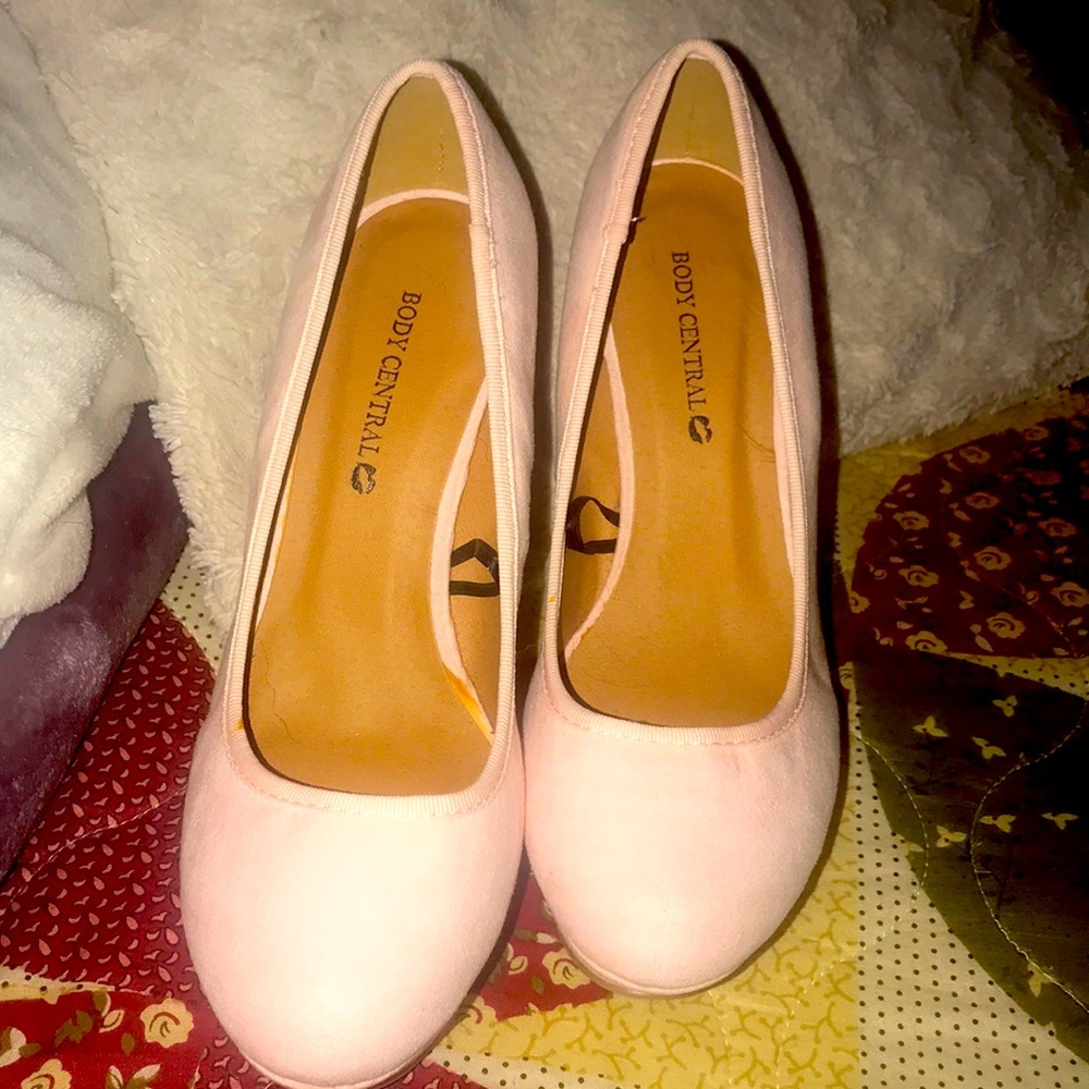 Platform Suede Espadrille Wedges